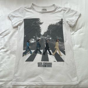 Beatles abbey road graphic T-shirt